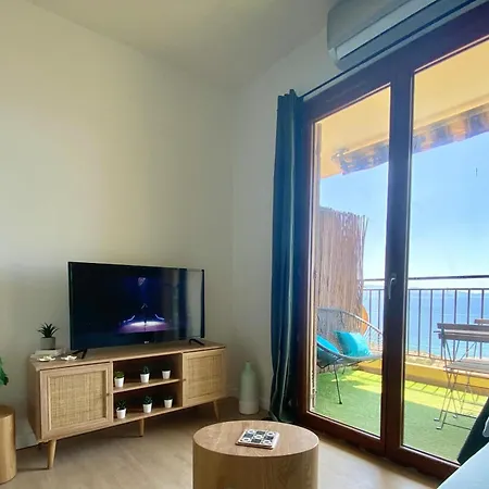 Vue Exceptionnelle !! Bien Calme Et Lumineux Sur La Prestigieuse Route Des Sanguinaires A Lägenhet *